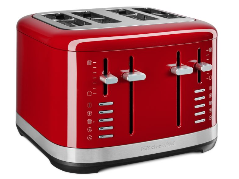 KitchenAid 4 Slice Toaster in Empire Red - KMT4109ER