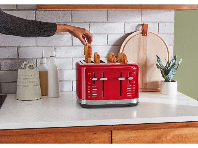 KitchenAid 4 Slice Toaster in Empire Red - KMT4109ER