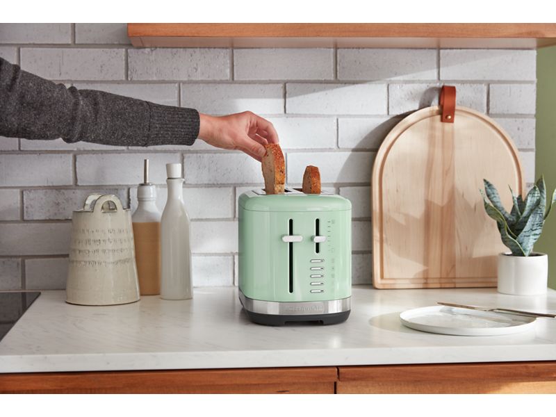 KitchenAid 2 Slice Toaster in Pistachio - KMT2109PT