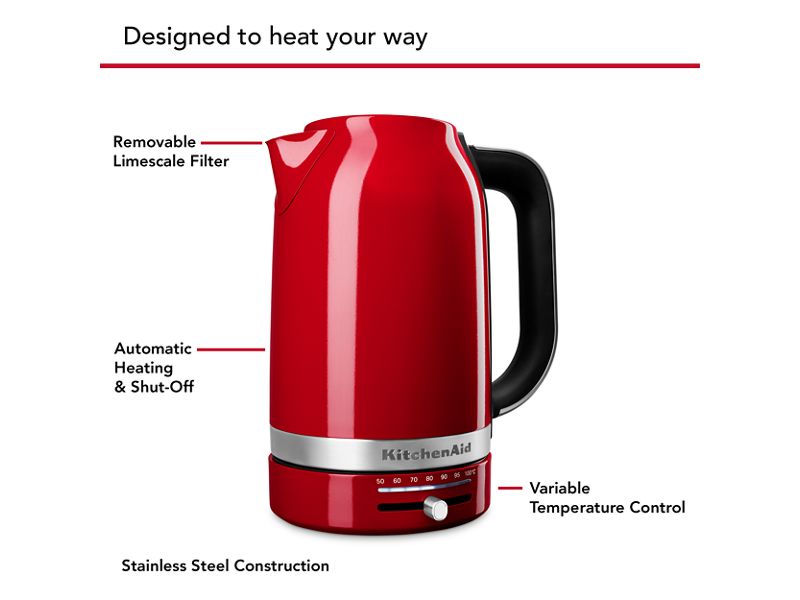 KitchenAid 1.7 Liter Electric Kettle - KEK1701ER