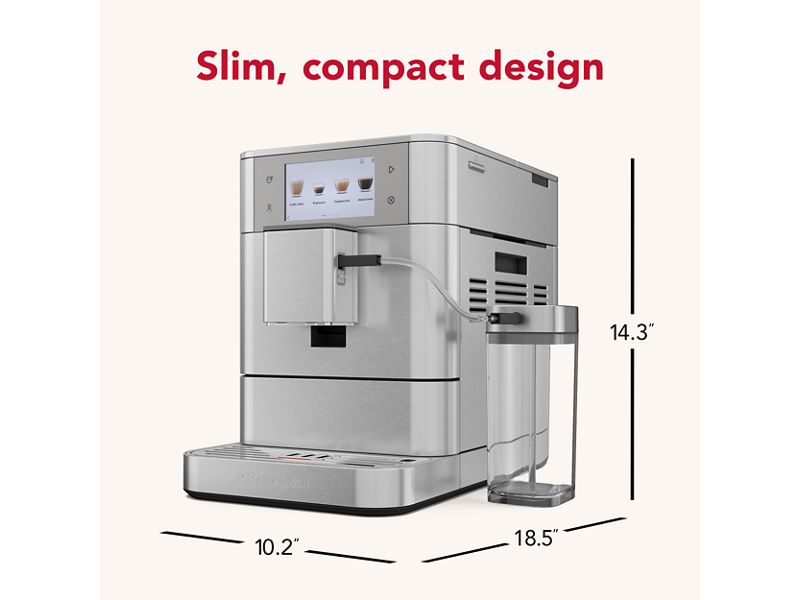 KitchenAid Fully Automatic Espresso Machine KF8 - KES8558SX