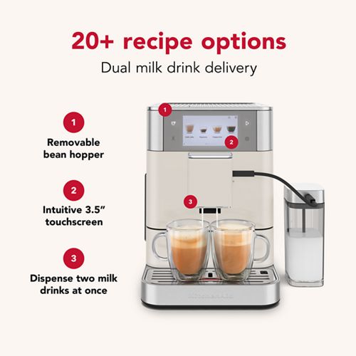 KitchenAid Fully Automatic Espresso Machine KF8 - KES8558PL