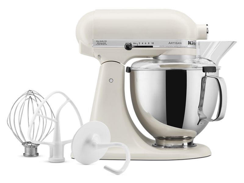 KitchenAid Artisan Series 5 Quart Tilt-Head Stand Mixer in Porcelain - KSM150PSPL