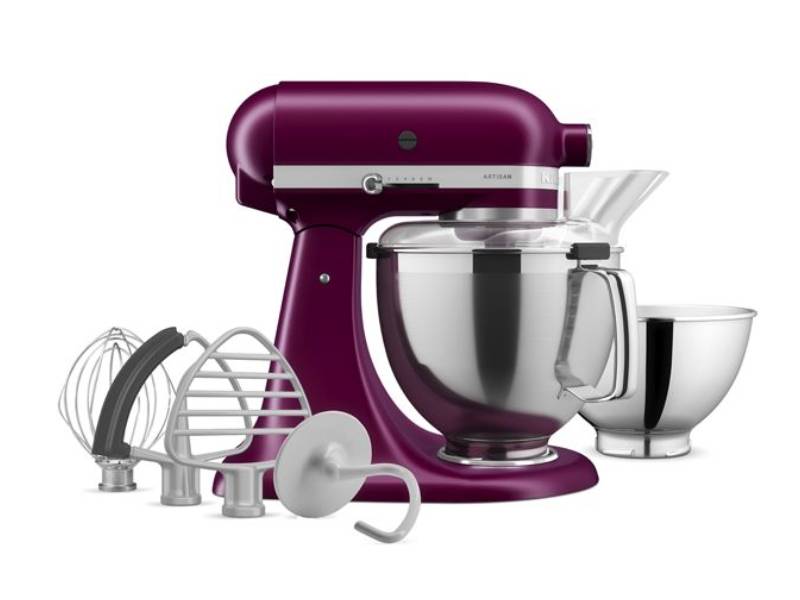 KitchenAid Artisan Stand Mixer in Beetroot - KSM195PSBE