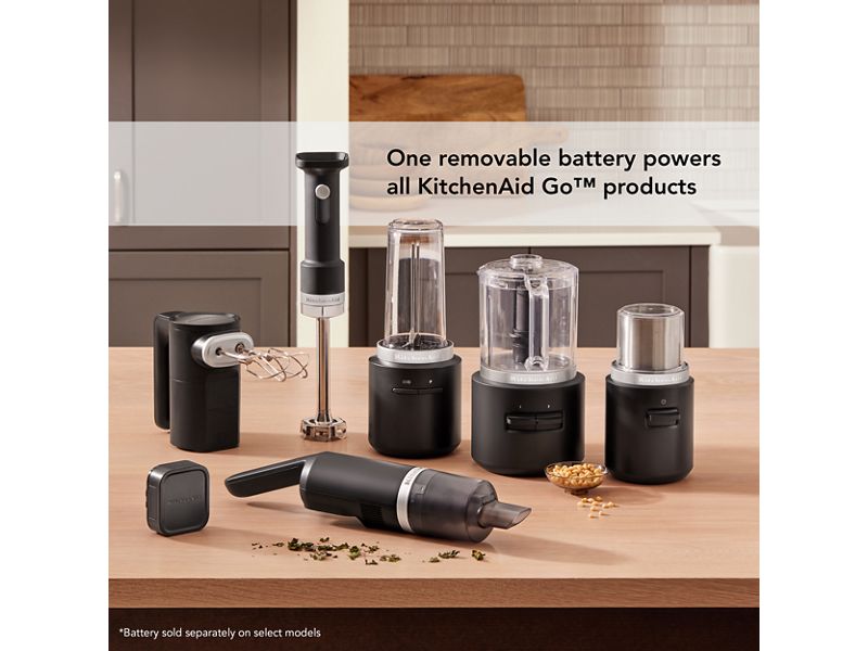 KitchenAid Go Cordless Food Chopper - Battery Sold Separately - KFCR500BM