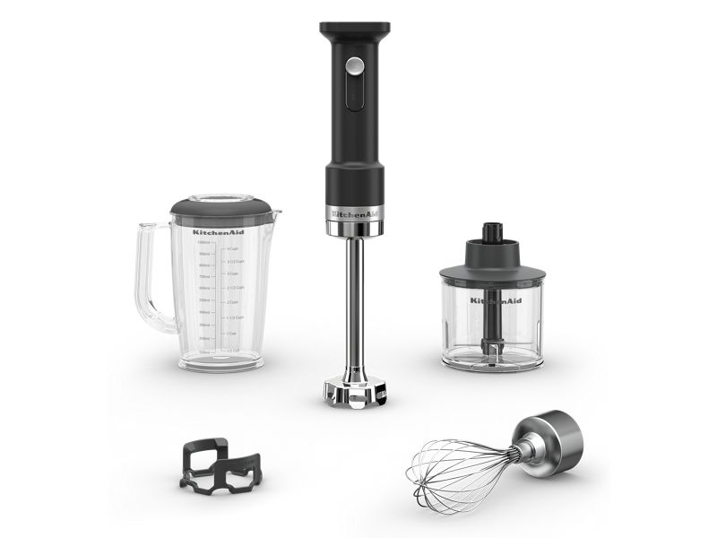 KitchenAid Go Cordless Hand Blender with Accessories - Battery Sold Separately - KHBRV05BM