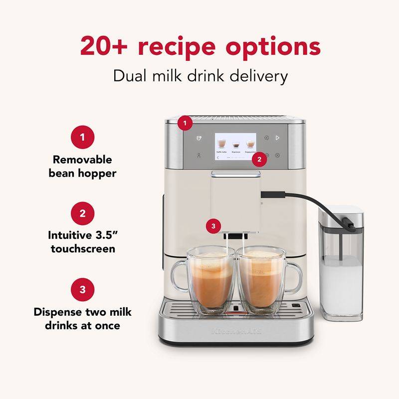 KitchenAid Fully Automatic Espresso Machine KF7 - KES8557PL