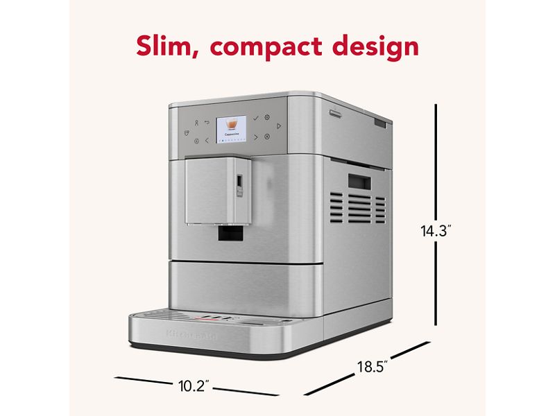 KitchenAid Fully Automatic Espresso Machine KF6 - KES8556SX