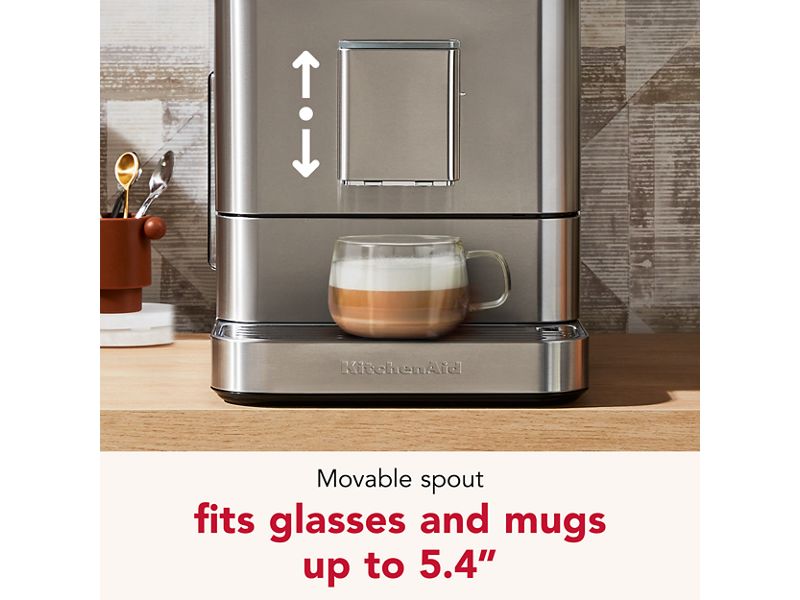 KitchenAid Fully Automatic Espresso Machine KF6 - KES8556SX