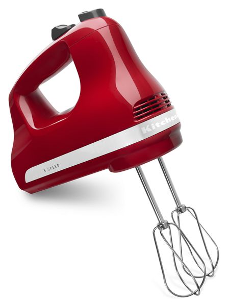 4" KitchenAid 5-Speed Ultra Power Hand Mixer - KHM512ER