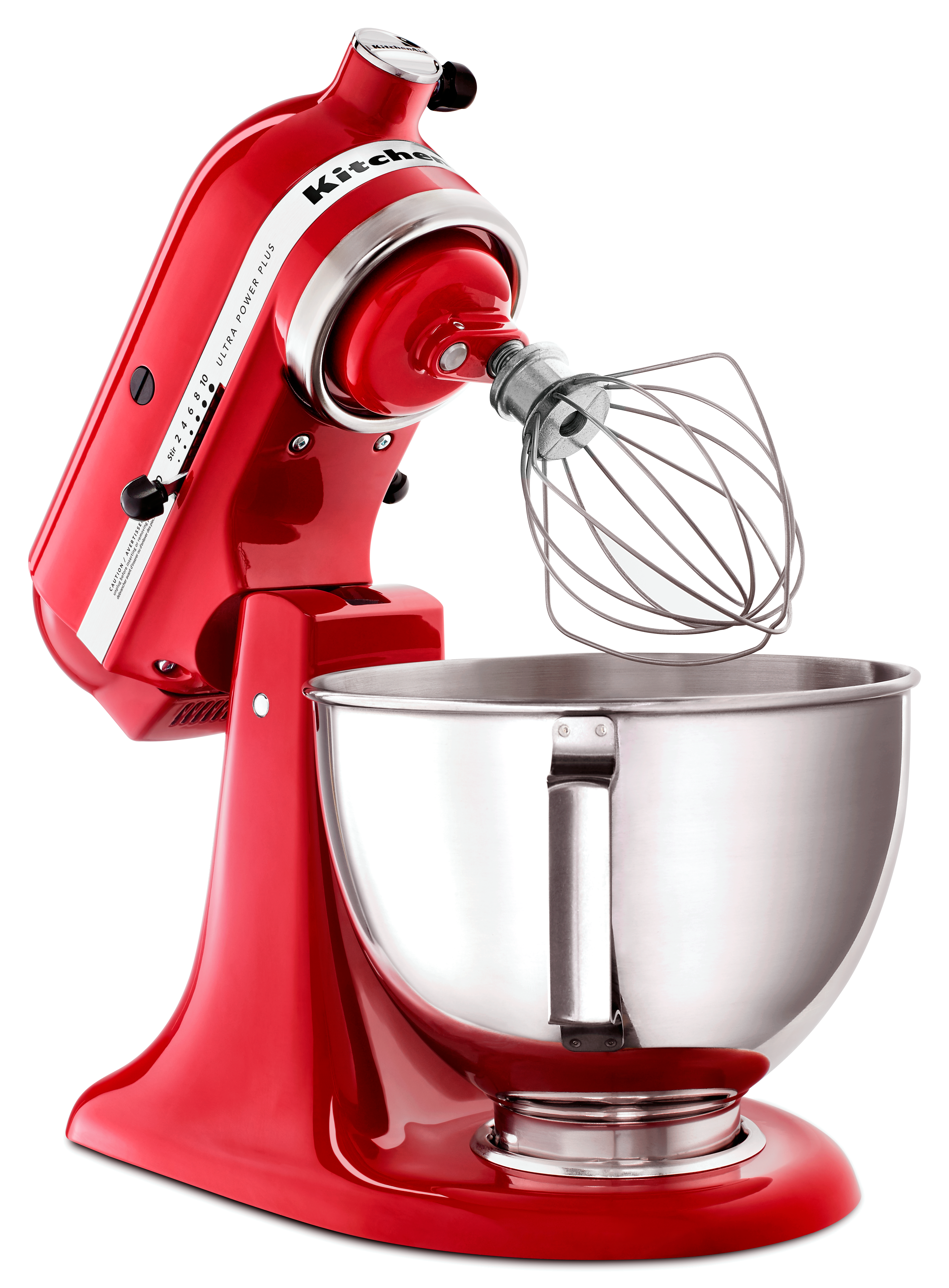 9" KitchenAid Ultra Power 4.5-Quart Tilt-Head Plus Series Stand Mixer -  KSM96ER