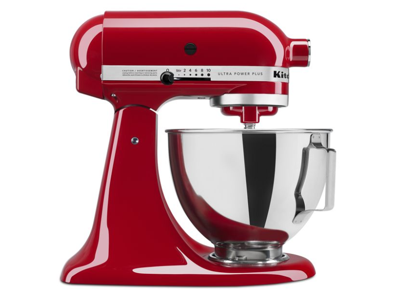 9" KitchenAid Ultra Power 4.5-Quart Tilt-Head Plus Series Stand Mixer -  KSM96ER