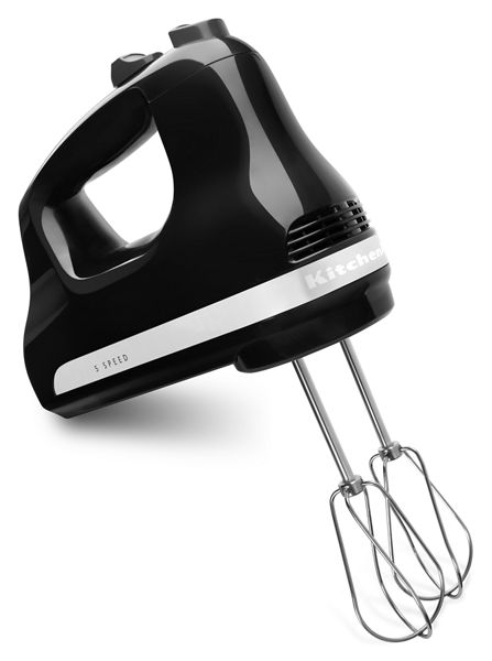 4" KitchenAid 5-Speed Ultra Power Hand Mixer - KHM512OB