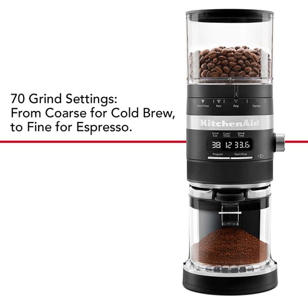 KitchenAid Burr Coffee Grinder - KCG8433BM