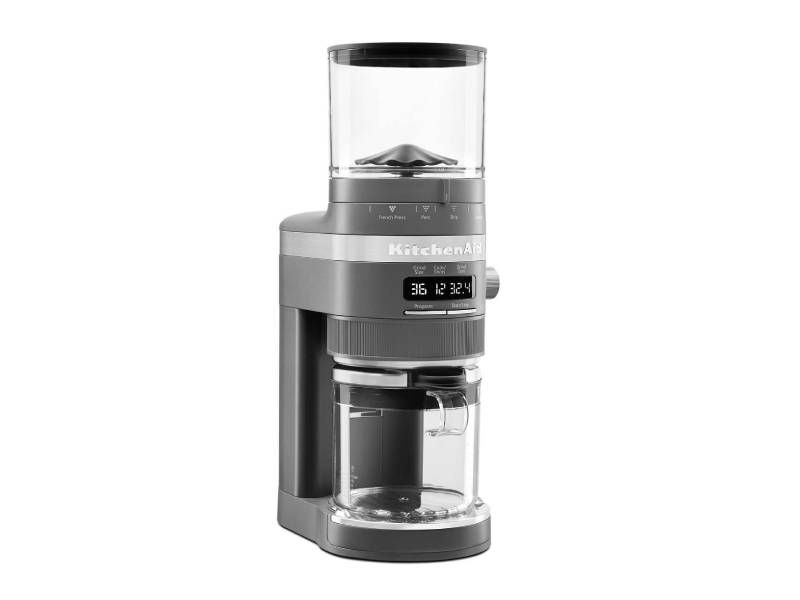 KitchenAid Burr Coffee Grinder in Matte Charcoal Grey - KCG8433DG