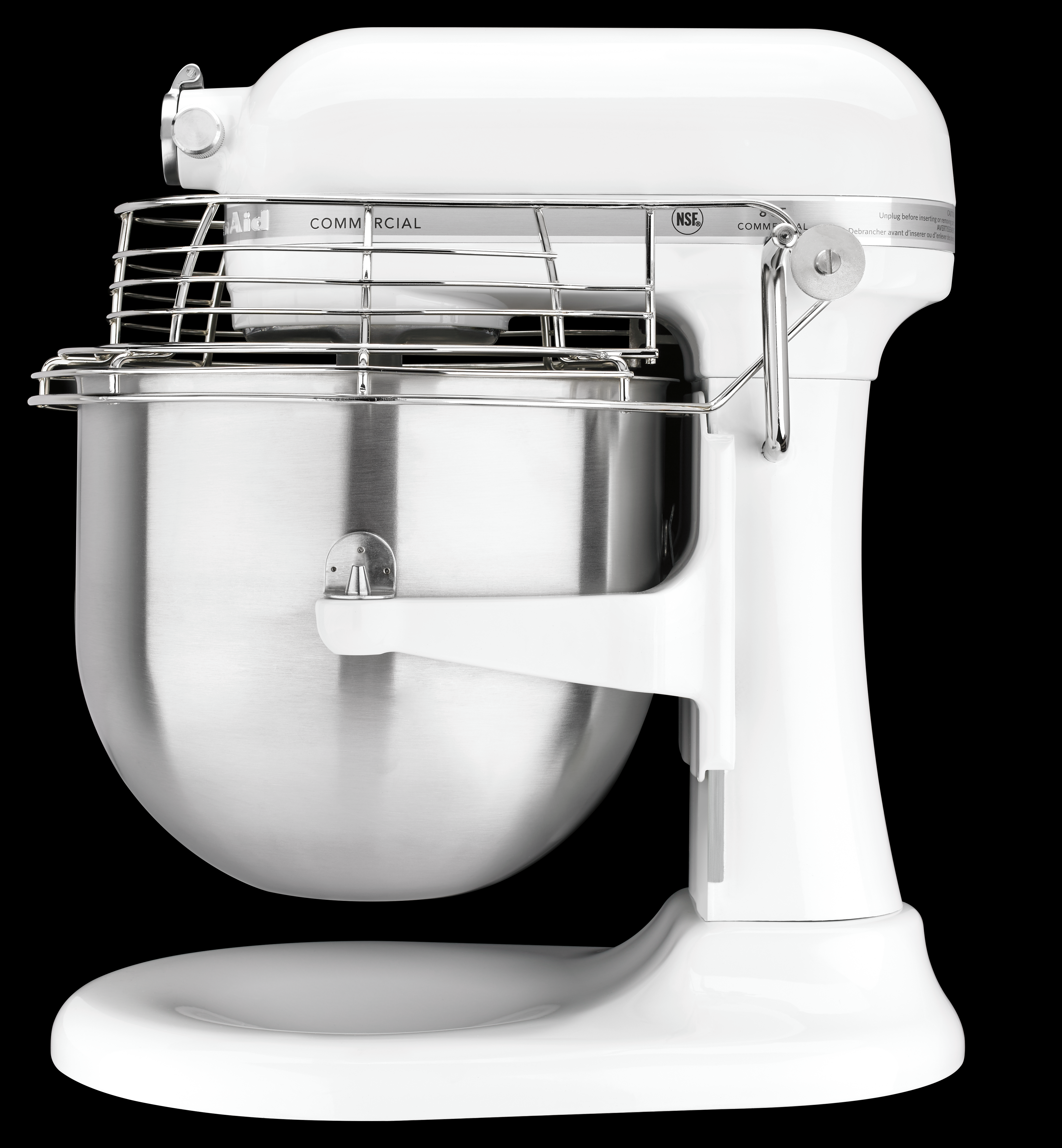 KitchenAid NSF Certified Commercial Series 8-Qt Bowl Lift Stand Mixer - KSMC895WH