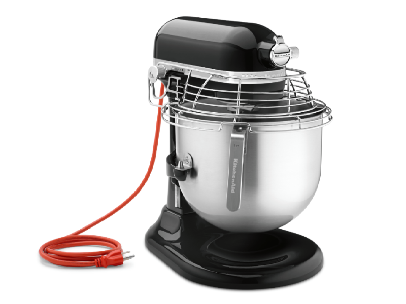 KitchenAid NSF Certified Commercial Series 8-Qt Bowl Lift Stand Mixer - KSMC895OB