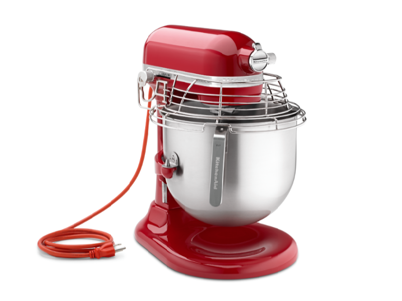 KitchenAid NSF Certified Commercial Series 8-Qt Bowl Lift Stand Mixer  - KSMC895ER