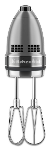4" KitchenAid 7-Speed Hand Mixer in Contour Silver - KHM7210CU