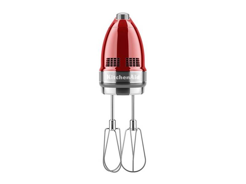4" KitchenAid 9-Speed Hand Mixer in Candy Apple Red - KHM926CA