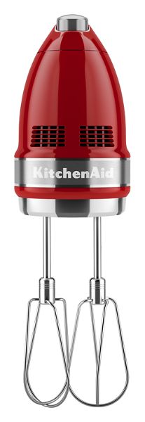 4" KitchenAid 9-Speed Hand Mixer in Empire Red - KHM926ER