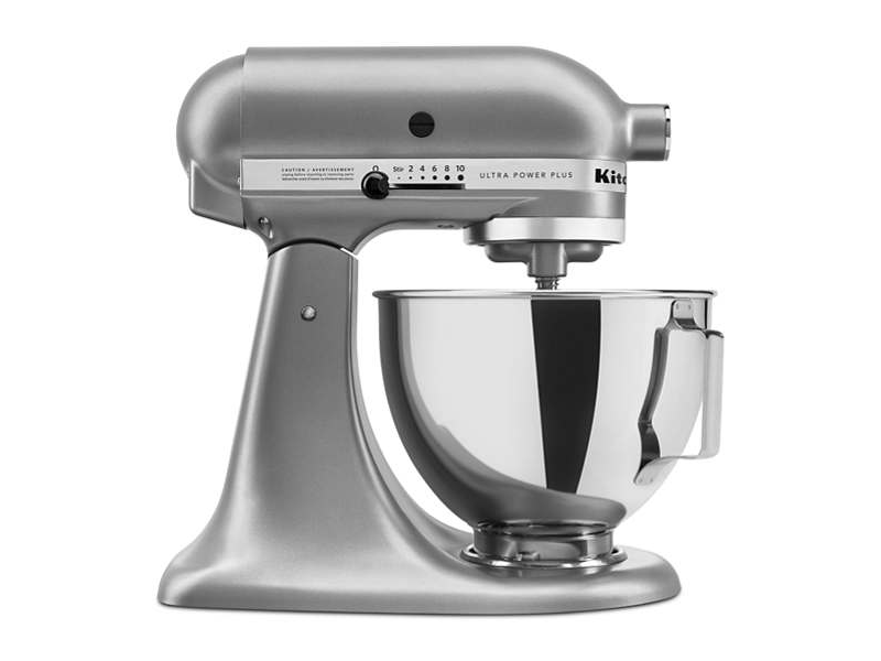 9" KitchenAid Ultra Power 4.5-Quart Tilt-Head Plus Series Stand Mixer - KSM96CU