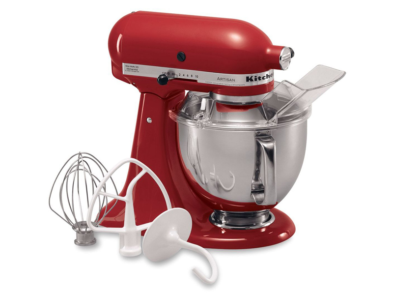 9" KitchenAid Artisan Series 5-Quart Tilt-Head Stand Mixer - KSM150PSER