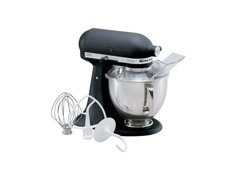 9" KitchenAid  Artisan® Series 5-Quart Tilt-Head Stand Mixer - KSM150PSBK