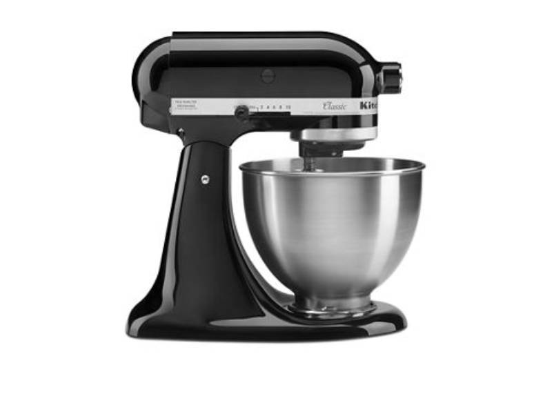 9" KitchenAid Classic Series 4.5 Quart Tilt-Head Stand Mixer - K45SSOB