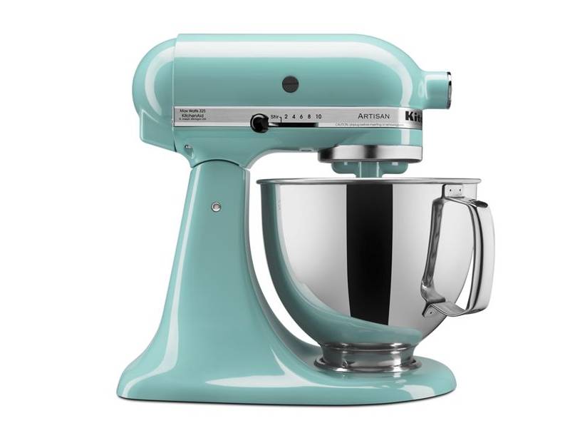 9" KitchenAid Artisan Series 5 Quart Tilt-Head Stand Mixer - KSM150PSAQ