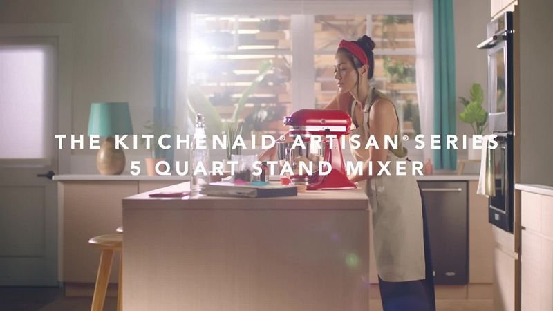 KitchenAid Artisan Series 5 Quart Tilt-Head Stand Mixer - KSM150PSDR