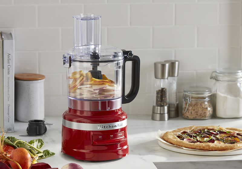 KitchenAid 7 Cup Food Processor in Empire Red - KFP0718ER