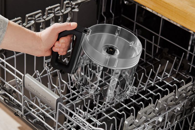 KitchenAid 7-Cup Food Processor in Contour Silver  - KFP0718CU