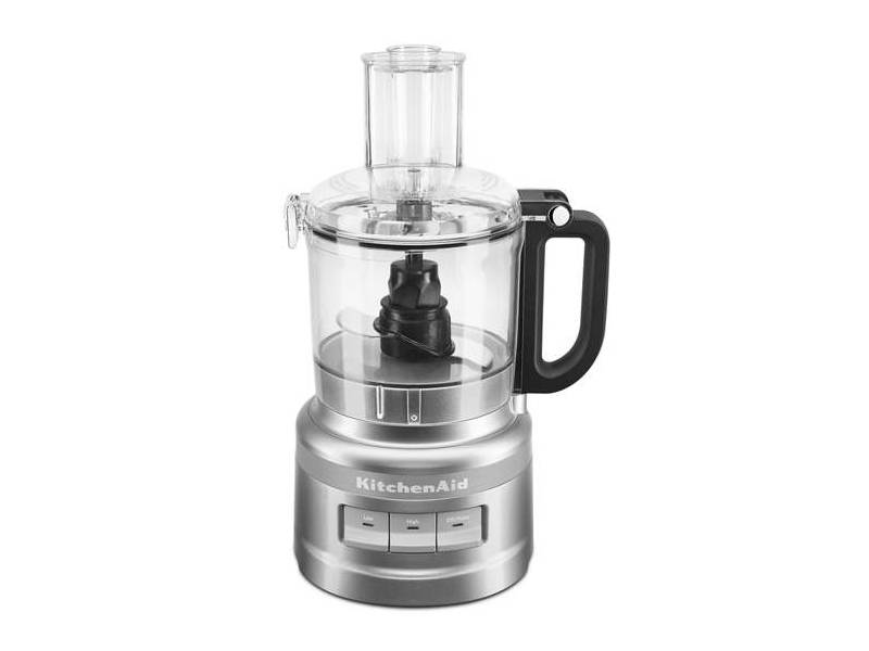 KitchenAid 7-Cup Food Processor in Contour Silver  - KFP0718CU