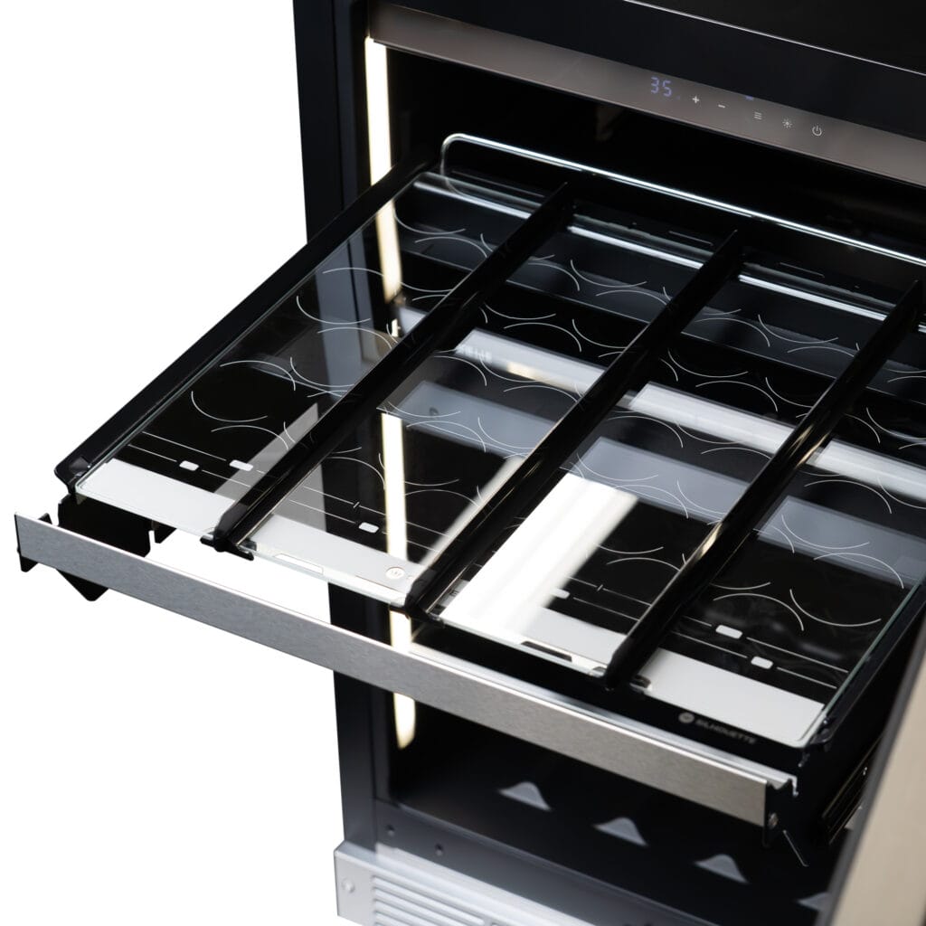 24" Silhouette Pro Gen 3 Built-in Beverage Center Panel-Ready - SPRBC052D3SS-P