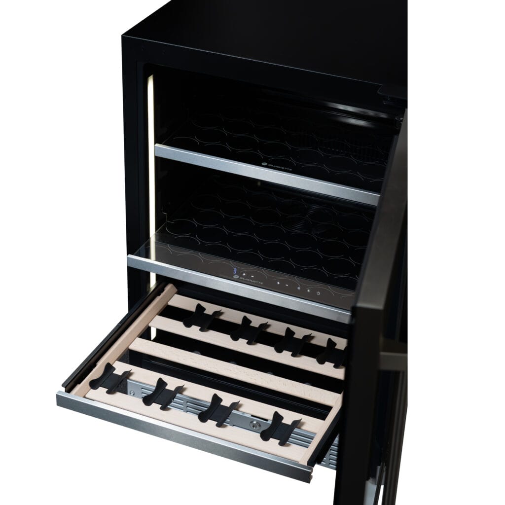 24" Silhouette Pro Gen 3 Built-in Wine and Beverage Center Panel-Ready - SPRWBC052D3SS-P