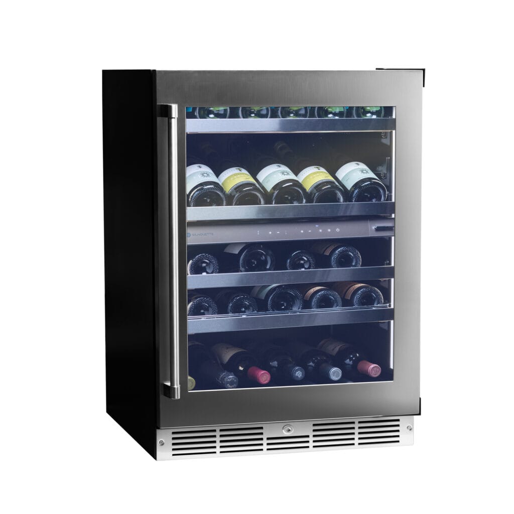 24" Silhouette Pro Gen 3 Built-in Wine Cellar in Stainless Steel - SPRWC052D3SS