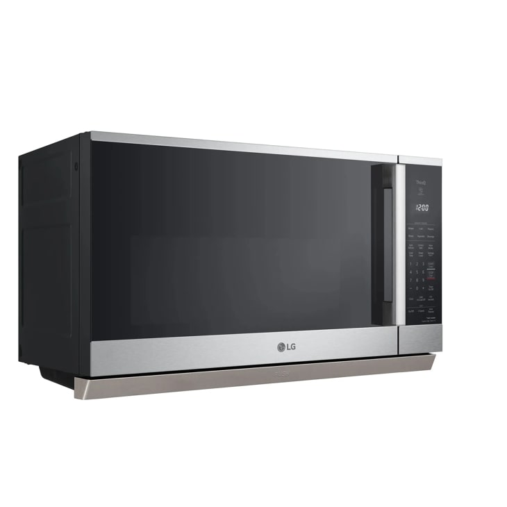 LG 2.1 Cu. Ft. Smart Over-the-Range Microwave Oven with ExtendaVent 2.0 & EasyClean - MVEL2125X