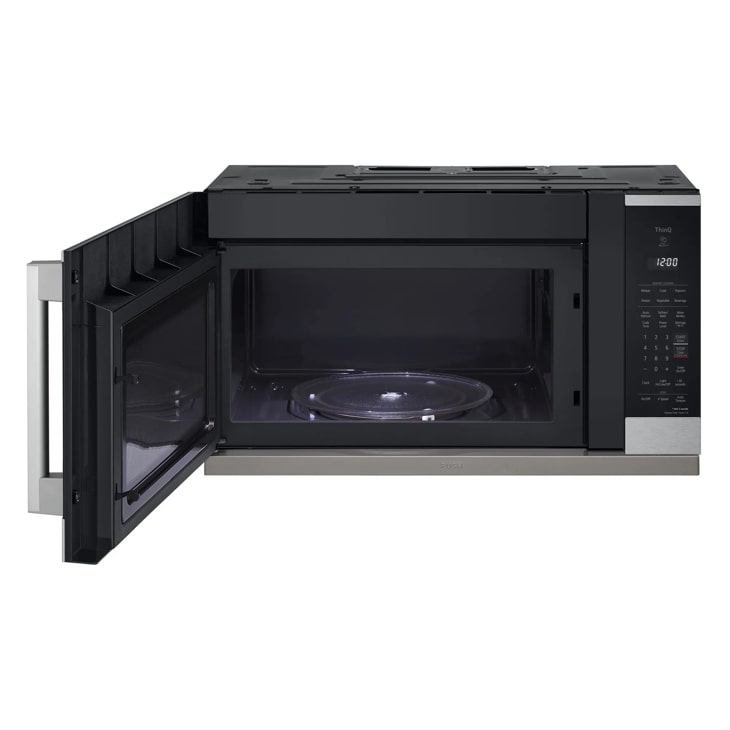 LG 2.1 Cu. Ft. Smart Over-the-Range Microwave Oven with ExtendaVent 2.0 & EasyClean - MVEL2125X