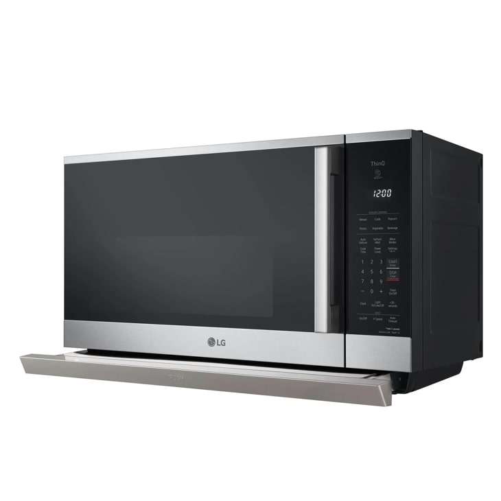 LG 2.1 Cu. Ft. Smart Over-the-Range Microwave Oven with ExtendaVent 2.0 & EasyClean - MVEL2125X