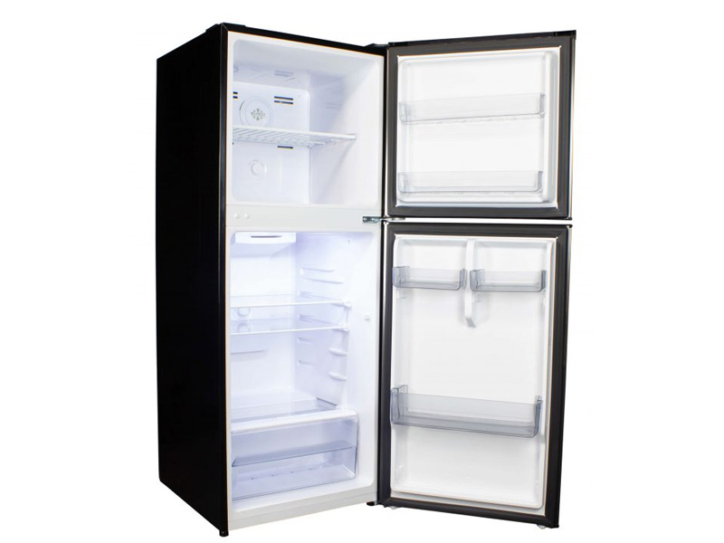 21" Danby 7.0 Cu. Ft. Capacity Apartment Size Fridge Top Mount in Stainless Steel - DFF070B1BSLDB-6