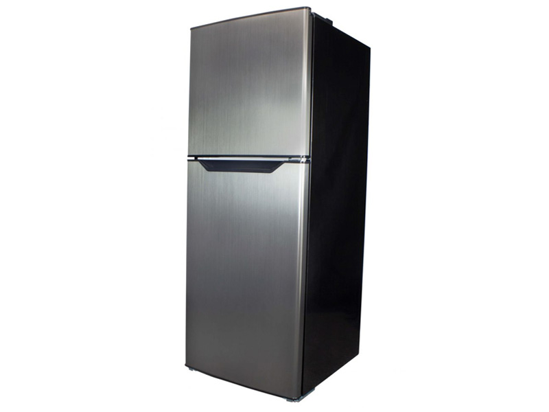 21" Danby 7.0 Cu. Ft. Capacity Apartment Size Fridge Top Mount in Stainless Steel - DFF070B1BSLDB-6