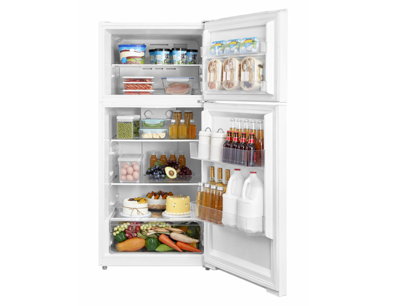 28" Danby 14.2 Cu. Ft. Apartment Size Top Mount Fridge - DFF142E1WDB
