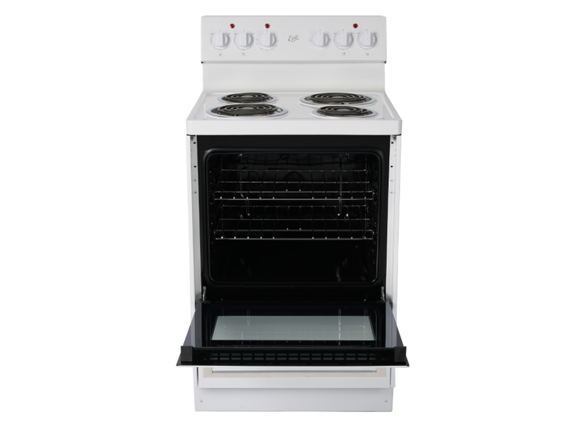 24" Epic  Freestanding  White Electric Coil Range - EER239W-2