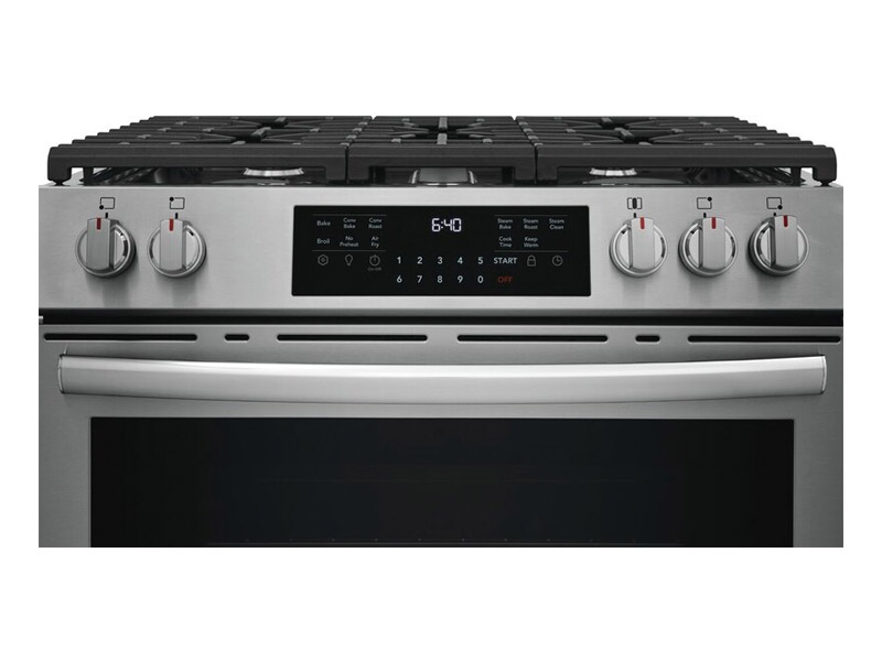 30" Frigidaire Gallery 6 Cu. Ft. Front Control Gas Range - GCFG3059BF