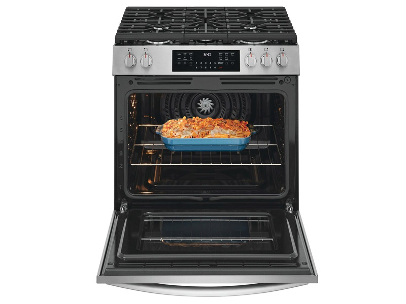 30" Frigidaire Gallery 6 Cu. Ft. Front Control Gas Range - GCFG3059BF
