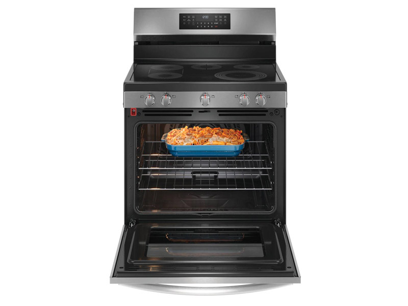 30" Frigidaire Gallery Rear Control Electric Range with Total Convection - GCRE306CBF