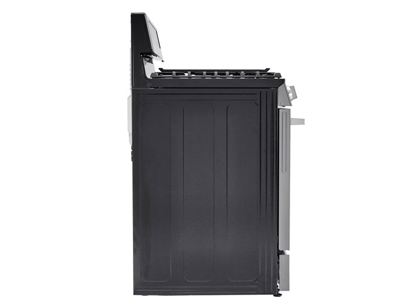 30" LG 6.3 Cu. Ft. Smart Wi-Fi Enabled Probake Convection Gas Range with Air Fry & EasyClean - LRGN6325X