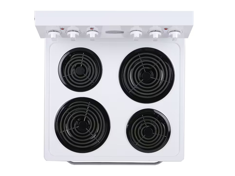 24" Marathon Freestanding Electric Range in White - MER241W-2