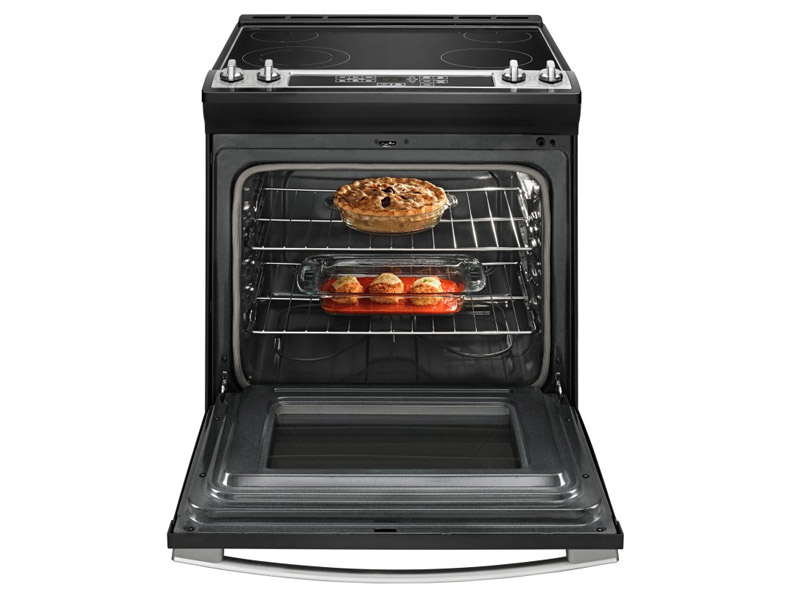 30" Amana Electric Range With Front Console - YAES6603SFS